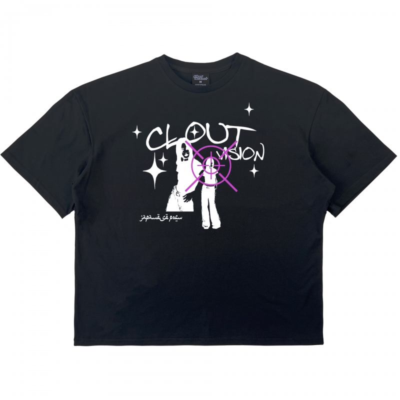CLOUT TEE BLACK